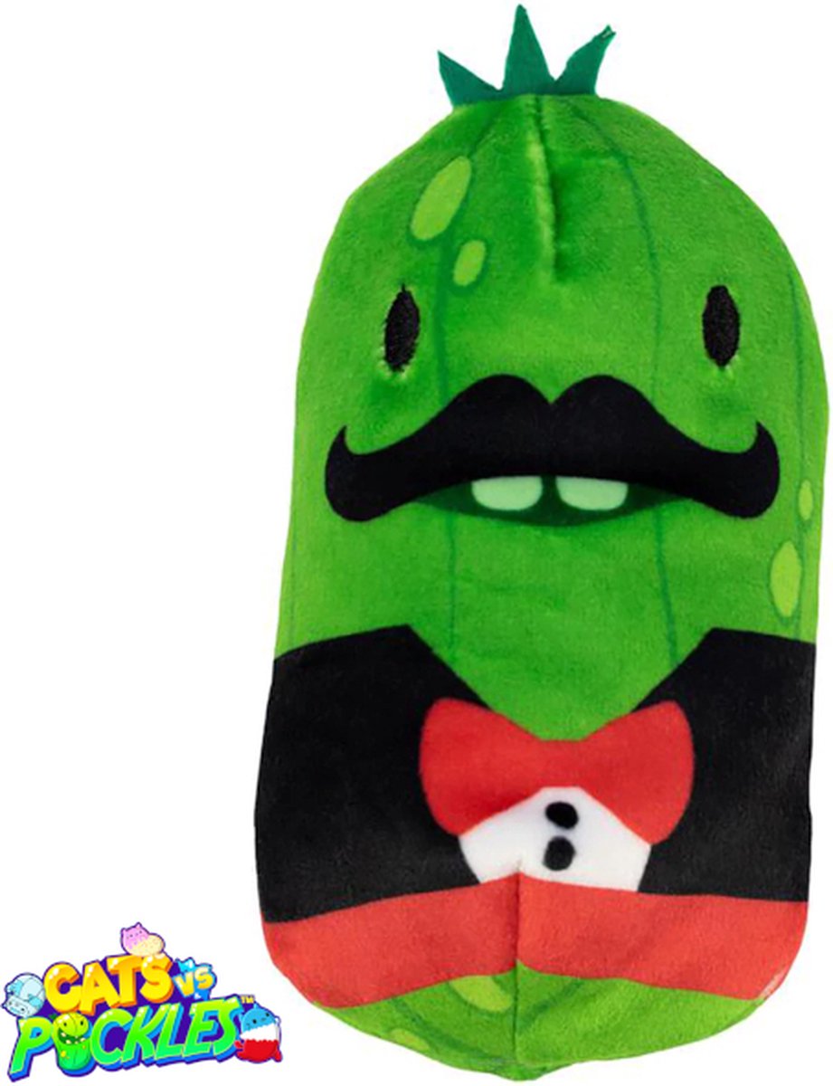 Fitzgherkin - Cats Vs Pickles Beanie knuffel [4inch/10cm]